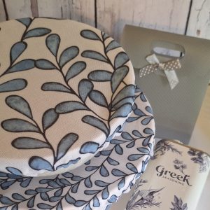 Blue Leaves Dish Covers