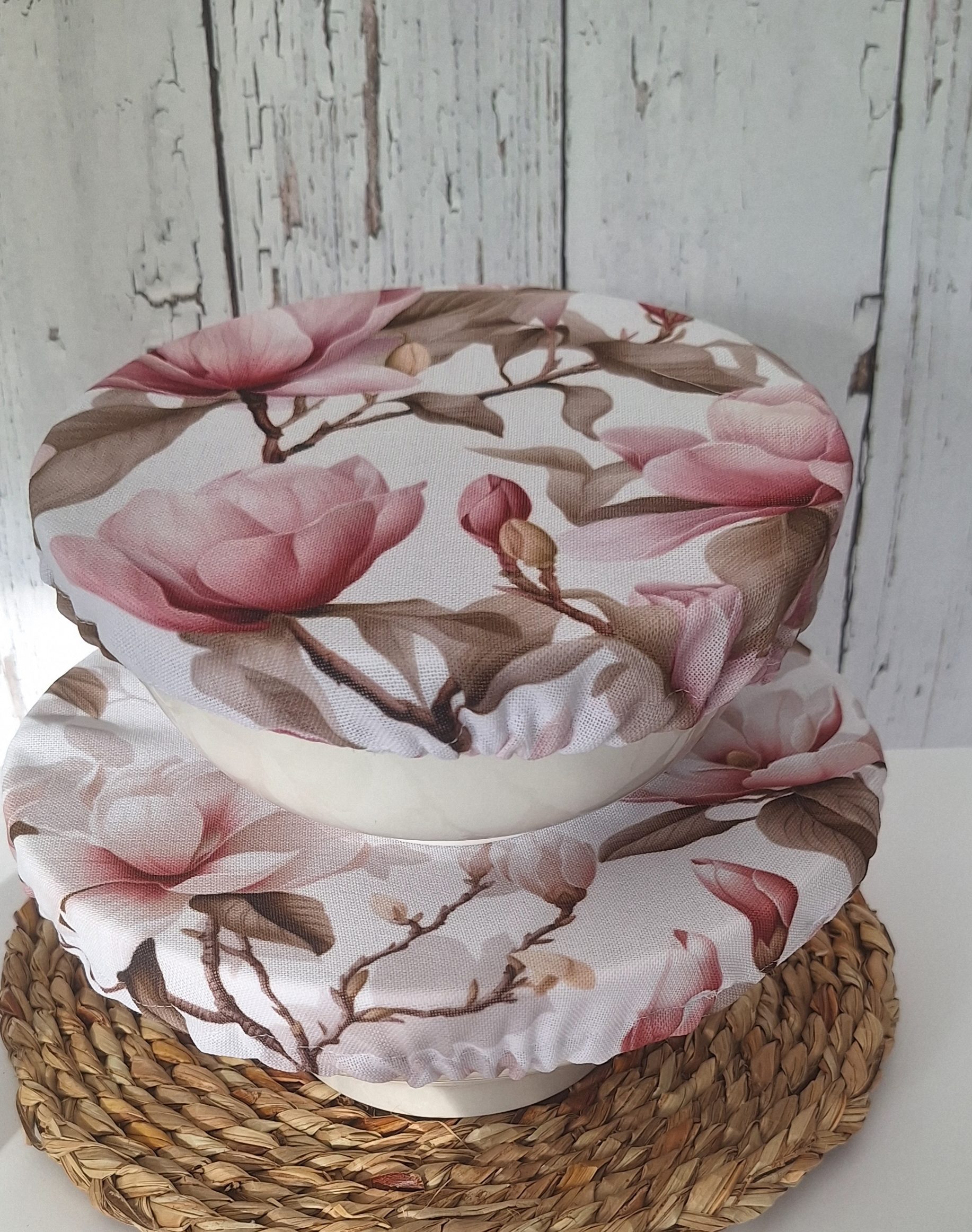 Magnolia Blossoms - Dish Covers