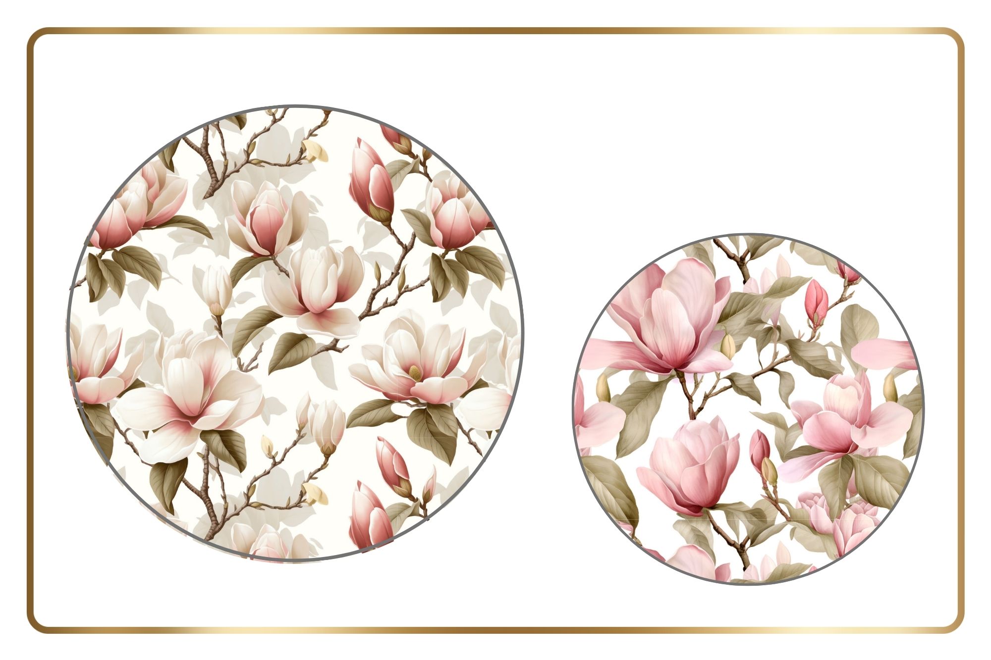 Little Pink Flowers Dish Covers