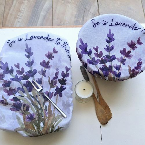 Lavender - Dish Covers