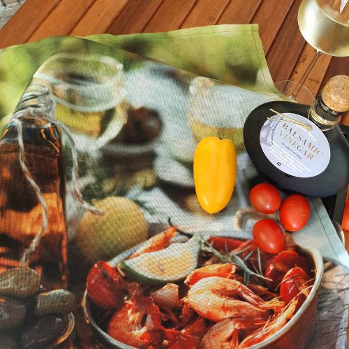 Al Fresco - Tea Towel / Bread Cloth