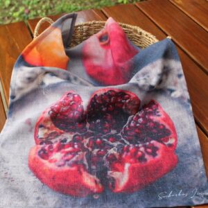 Pomegranate - Tea Towel / Bread Cloth